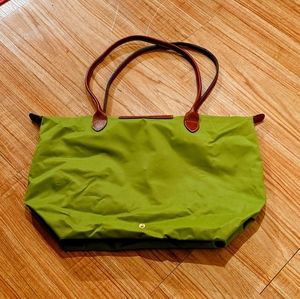 Longchamp Le Pliage Large Nylon Long Handle Tote